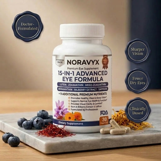 Noravyx VisionGuard™ 15-in-1 Eye Formula